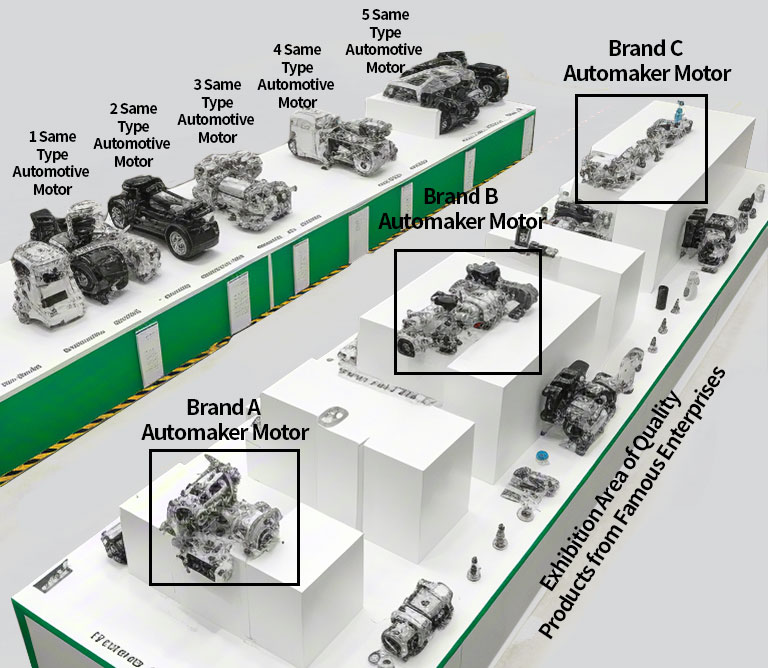 Famous Enterprises and Quality Products Build Electric Vehicles — "Disassemble New Cars, Compare Quality, Showcase Strength" Automotive Supply Chain Out-of-the-Box Event